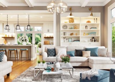 cgi bright living room