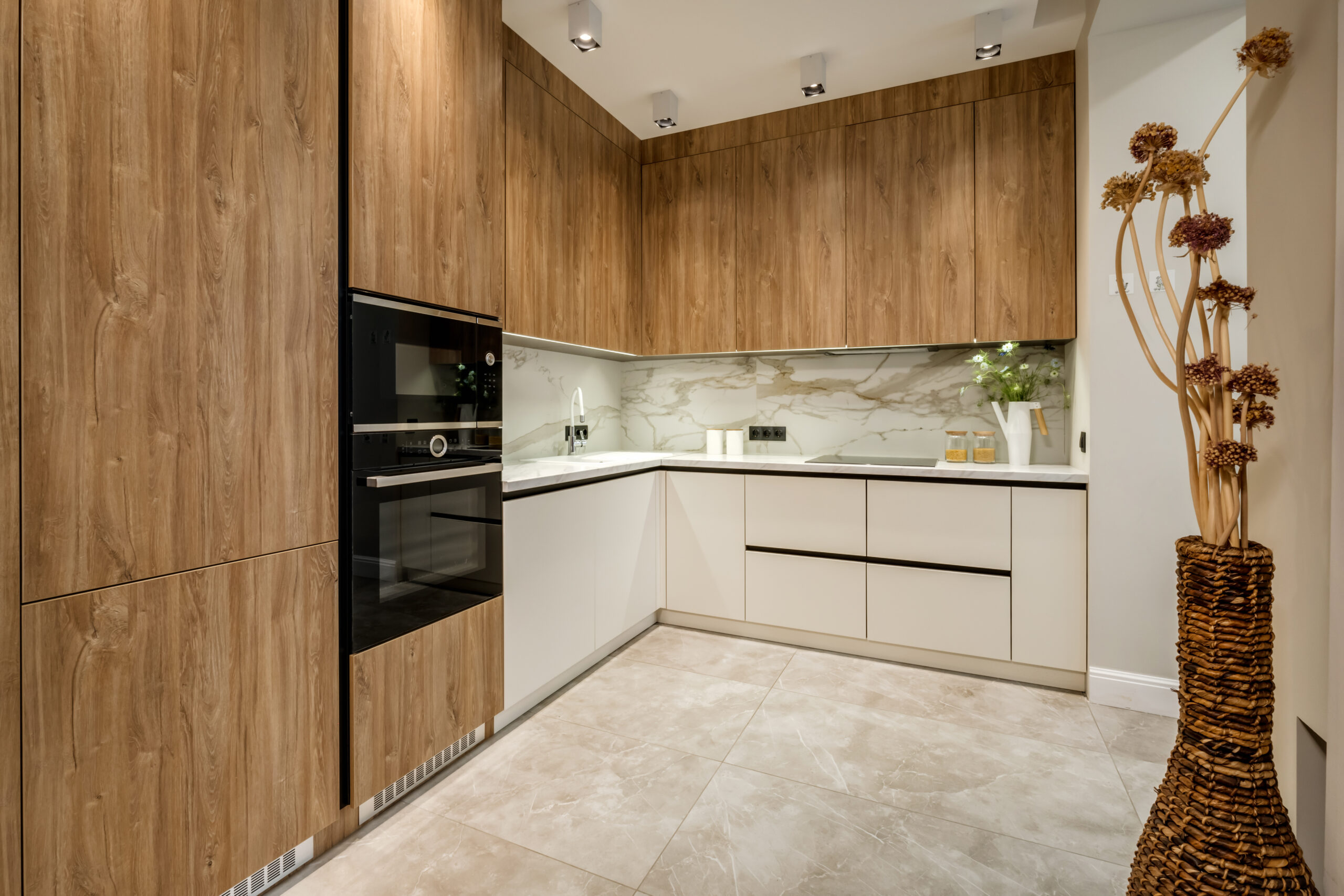  simple kitchen corner