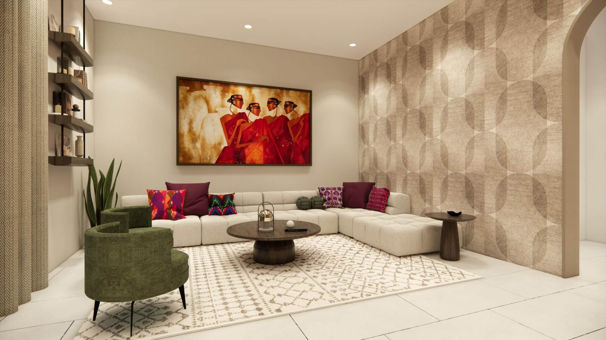 Implicit Atelier project — modern living room