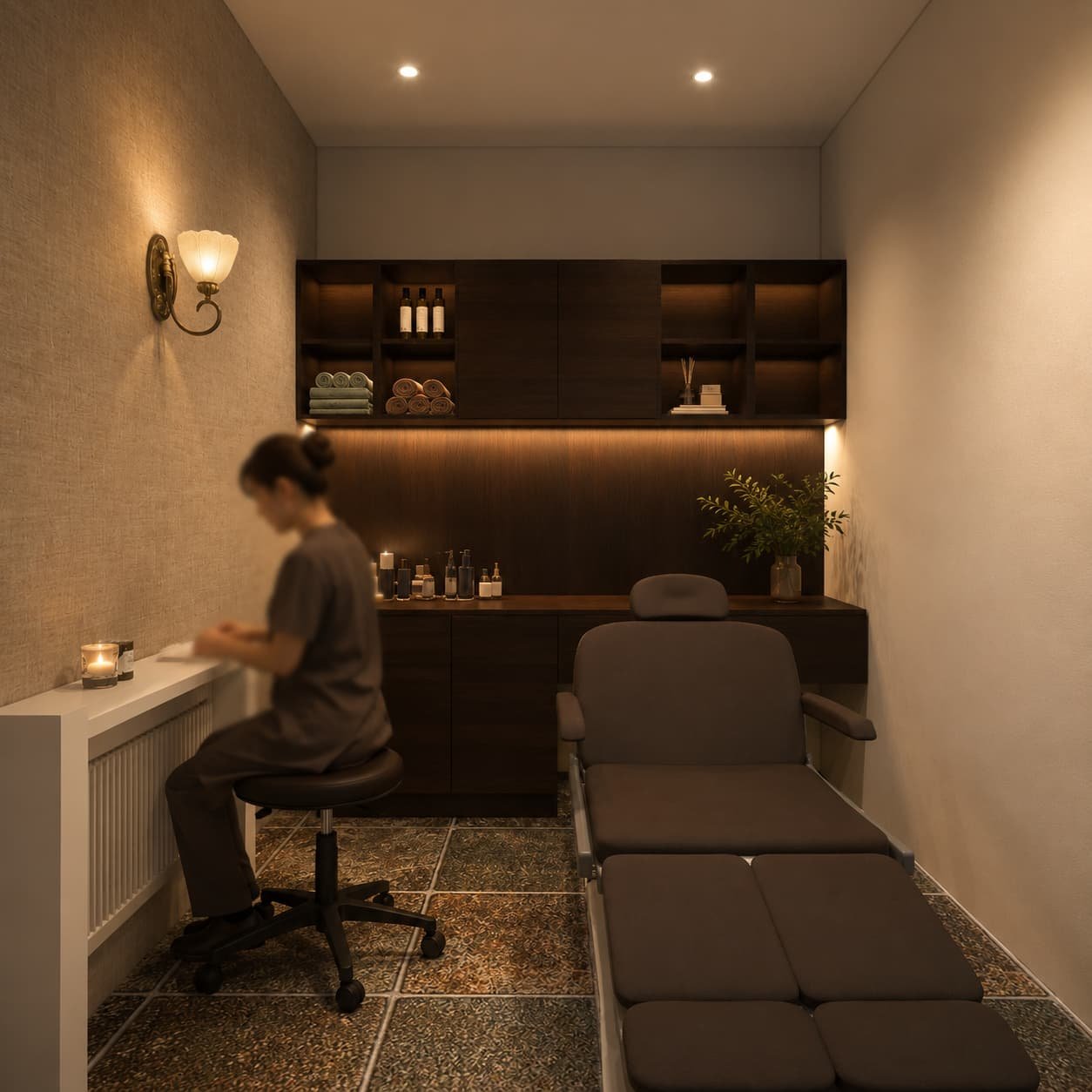 Luxury Spa — Treatment Room Interior Design